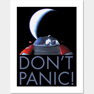 Starman Don't Panic Posters and Art